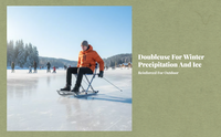 Ice Sled for Outdoor Winter, Kids & Adults, Skating