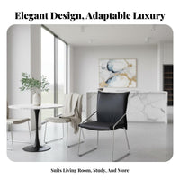 Archedd Spinerest Side Chair Soft Padded Upholstered Armchair with Archedd Spinerest Mid-Century Stylevintage Modern Aesthetic