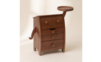 Jewelry Organizer with Drawers Organized Tabletop Jewelry Chest Elegant for Dresser, Vanity