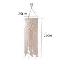 Boho Hanging Lamp Shade Handmade Macrame Lamp Shade Decorative for Living Room