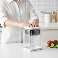 Press Chopper Multi Functional Food Chopper Slice Stainless Steel Dicing Attachments Food Crusher