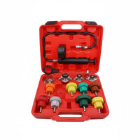 34 Pieces Cooling System Pressure Test Kit Multiple Adapters for Mechanics