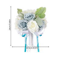 Bridal Bouquet Realistic Flowers Premium for Weddings, Brides, Bridesmaids