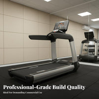 Commercial Treadmill Quiet Motor Electric Treadmill Digital Console Uphill Running Machine for Athletes, Gym