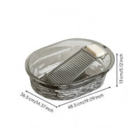 Deep Laundry Basin Thickened Plastic Washboard Basin Clear