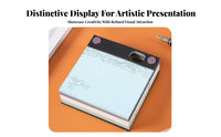 Aesthetic Design Space Station Desk Calendar Creative Gift Tear-Remove Paper Sculpture Exquisite Craftsmanship for Students, Gifting
