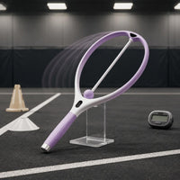 Tennis Swing Trainer Beginner Friendly Training Ring Racket Portable for Adults