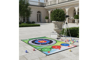 Indoor & Outdoor Play Sticky Ball Golf Target Game Great Gift Idea Golf Target Mat Game for Family, Party