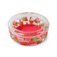 Inflatable Pool with Pump Thickened Inflatable Pool Portable for Backyard
