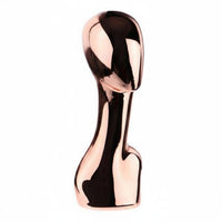 Hat Mannequin Head Long Extended Neck Hairpiece Stand Head Smooth Glossy Finish Hat Display Stand for Salon