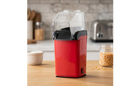 Electric Popcorn Maker Compact Popcorn Maker with Clear Cover for Movie Nights, Home
