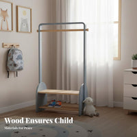children's Tree-Shaped Hanger Rack Floor-Standing without coststanding Garment Rack