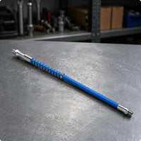 Pressure Infusion Nozzle Metal Body Outdoor Cleaning Tool Slim Cylindrical