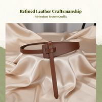 Black Leather Belt, Ladies Waist, Casual to Formal