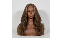 Black Female Mannequin Head Lightweight Female Bust Mannequin for Salon Owners