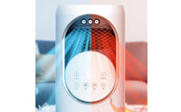 Digital Display Floor Standing Air Cooler Cylindrical Electric Air Cooler Fan Black Grille Mist Fan European Plug