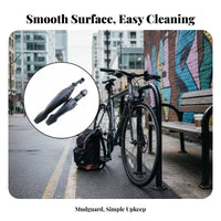 2 Pieces Mountain Bike Fenders Long-Lasting Adjustable Bike Mudguards Adjustable Cycle Fenders Lightweight Cycle Mudguard Set
