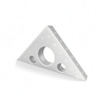 Carpenter Square Aluminum Alloy Triangular Ruler Etched for Cabinet Making