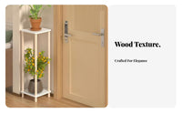 2-Tier Planter Rack Floor-Standing Tiered Plant Stand Minimalist design