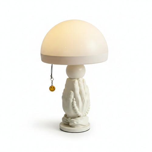 Toadstool Table Lamp Stable Base Toadstool Bedside Lamp Tabletop for Desk