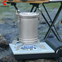 304 Stainless Steel Outdoor Cookware Set for Camping