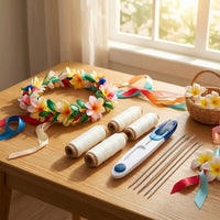 Flower Garland Making Kit Stainless Steel Flower Garland Kit Threading Craft Supplies for Crafters, Students, Art Class