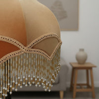 Velvet Tassel Lampshade Warm Radiance Tassel Lampshade Soft Light