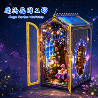 DIY Magic Garden Workshop Bookend 3D Puzzle Model