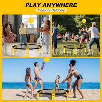 Children's Outdoor Beach Ball and Volleyball Game Toy Set