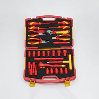 29-Piece Insulated Tool Kit Automotive Tool Set Professional Hand Tools for Mechanics, Home-Improvers, Electrical Work, Roadside Emergencies