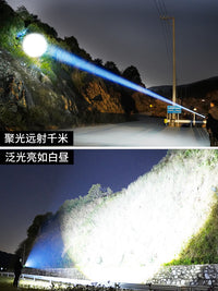 硕森手电筒强光充电小型便携远射超亮大功率2026新款耐用家用手电