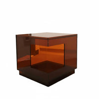 Open-Cube End Table Multi-Functional Pet Shelter Space-Saving for Bedroom, Study