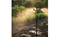 Standing Misting Sprinkler Cooling Mist with Tripod Base Stable Tripod Misting Stand  Homeowners