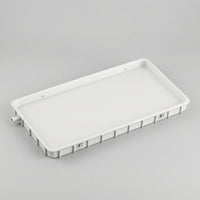Thickened Base Air Conditioner Drain Tray Single Piece Reinforced Plastic Tray Water Movement Catcher Fast Drainage