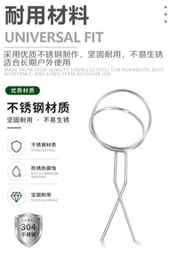 公园高尔夫球捡球器不锈钢球夹高尔夫公园球夹球器厂家现货批发