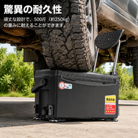 Multi-functional Tackle Box Seatable Fishing Gear Storage Bucket Mouth Black 500kg Load Capacity Anti-shake