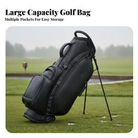 Ultralight Golf Stand Bag Portable Lightweight Golf Stand Bag Stable Support for for All Genders, Golfers, Outdoor, Driving Range