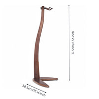 Guitar Stand Holder with Padded Cradle Stable Wooden Guitar Stand Sturdy for Music Studio