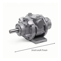 Pneumatics Vane-Type Air Motor Non-Electric Pneumatics Motor with Metal Housing for Machinists, Workshops