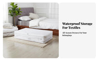 Under-Bed Wheeled container compact Household Storage Clear View Design for Closet