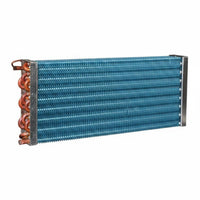 Copper Tube Aluminum Fin Evaporator Refrigerator Condenser Coil Finned Tube Heat Exchanger for Technicians, Display Cabinet