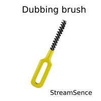 溪感新款毛刷飞蝇钩绑制工具DubbingBrush毛钩绑制专用毛刷小刷子