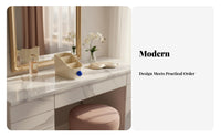 Multi-Tier Cosmetic Stand perfect Gift Tiered Vanity Tray Sturdy Construction