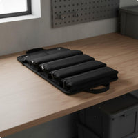 Roll up Tool Bag Easy to Carry Tool Roll Organizer Compact Design for Motorcycle
