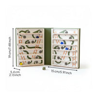 And Ladders Game Portable Indoor Entertainment Bookshelf Decor for Travel