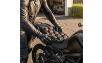 Breathable Ventilation Inflatable Motorcycle Seat Cushion Universal Fit Motorcycle Air Seat Cushion Anti-Slip Design