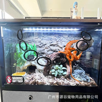 蛇玩具环形蛇游乐场攀鹦鹉玩具玉米蛇丰富玩具蛇形攀爬配件乘凉