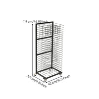 Art Drying Rack Removable Shelves Painting Drying Rack Black Finish for Painters