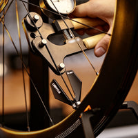 Bike Spoke Adjustment Wrench Comfortable Wheel Truing Key Ergonomic Wheel Truing Tool for Mechanics