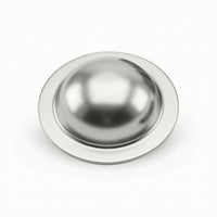 50 Pieces Metal Roof Screw Caps Sleek Metal Roof Screw Covers Weather-Resistant Reflective for Roofers